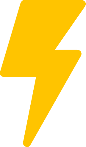 Lightning bolt icon